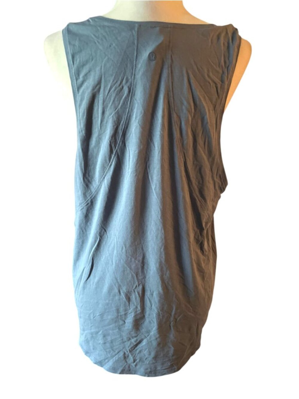 Lululemon Love Tank SZ 12 Grey Blue Tank Top Loose Fit - Picture 10 of 10